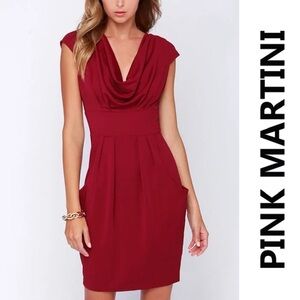 Pink‎ Martini On The Boardwalk
Burgundy Dress, Size XS, MSRP $89